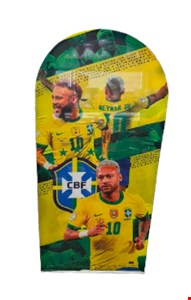 Capa oval Painel tecido Neymar Copa Futebol 2mA x 90cmL
