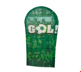 Capa oval painel tecido verde GOL futebol copa 2mA x 90cmL