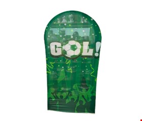 Capa oval painel tecido verde GOL futebol copa 2mA x 90cmL