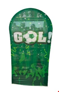 Capa oval painel tecido verde GOL futebol copa 2mA x 90cmL