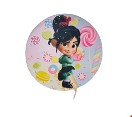Painel tecido sublimado Venelope Corrida dos Doces 1,50cmD