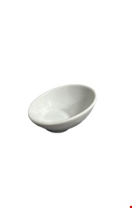 Linha Buffet - Ramequim Redondo cerâmica branca 9cmD