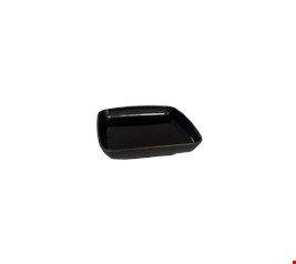 Linha Buffet Japonês - Mini Molheira preta quadrada 10cmL