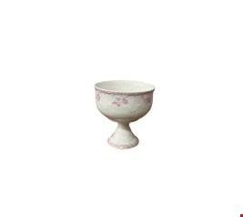 Compoteira Flor Rosa 13cmA 13cmL Compoteira Flor Rosa 13cmA 13cmL