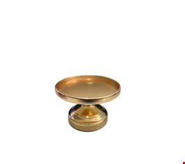 Suporte Dourado Liso PP 15cmD 10cmA