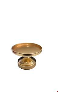 Suporte Dourado Liso PP 15cmD 10cmA