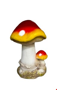 Temático Jardim - Cogumelo de Resina G 35cmA