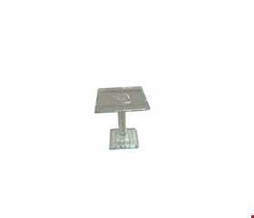 Castiçal Quadrado 13cmA 12cmD