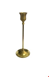 Castiçal Dourado M 19cmA