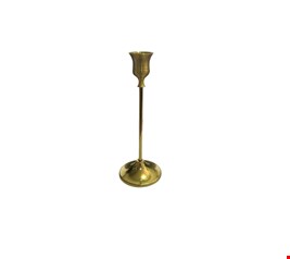 Castiçal Dourado 19cmA Castiçal Dourado 19cmA