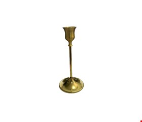 Castiçal Dourado P 16cmA