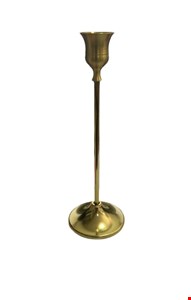 Castiçal Dourado G 22cmA