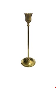 Castiçal Dourado G 22cmA