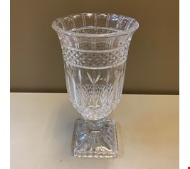 Vaso Vidro Transparente Cristal  32cmA 16cmD