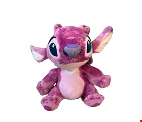Temático Lilo & Stitch -Angel Rosa Pelucia M 37cmA