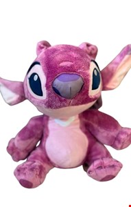 Temático Lilo & Stitch -Angel Rosa Pelucia M 37cmA