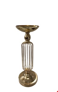 Castiçal Dourado 44cmA 15cmD