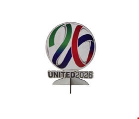 Temático Futebol - Placa United 2026 / Copa P