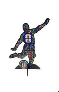 Temático Futebol - Placa Jogador / FIFA / Copa P