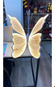 Borboleta Dourada de Teto Luminosa M