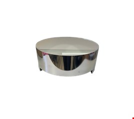Boleira Espalhada Prata 40cmD 15cmA