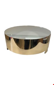 Boleira Espalhada Dourada 40cmD 15cmA