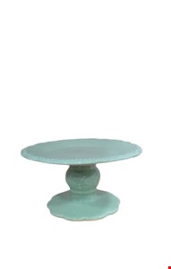 Suporte Base Flor Bolinha Verde Claro 