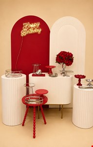 Kit Adulto Luxo - Vermelho e Prata II