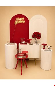 Kit Adulto Luxo - Vermelho e Prata II Kit Adulto Luxo - Vermelho e Prata II