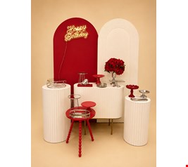 Kit Adulto Luxo - Vermelho e Prata II Kit Adulto Luxo - Vermelho e Prata II