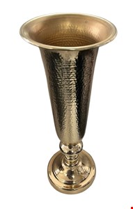 Vaso Taça Dourado 47cmA 17cmD