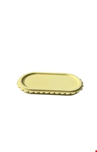 Bandeja Pétala Amarelo Candy 26cmL 13cmD