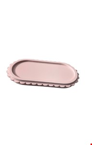 Bandeja Pétala Rosa Candy 26cmL 13cmD