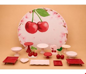 Kit Peças de Mesa Adulto Econômico - Cerejinha VII Kit Peças de Mesa Adulto Econômico - Cerejinha VII