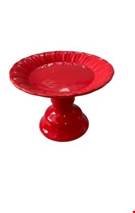 Suporte Flor Margarida Vermelho 15cmA 20cmD Suporte Flor Margarida Vermelho 15cmA 20cmD