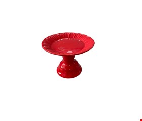 Suporte Flor Margarida Vermelho 15cmA 20cmD Suporte Flor Margarida Vermelho 15cmA 20cmD
