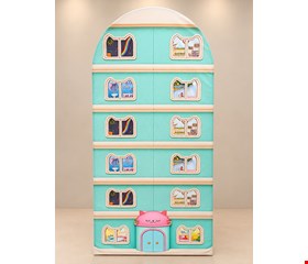 Painel Oval Vertical tecido Casa Mágica da Gaby 2mA X 1mL