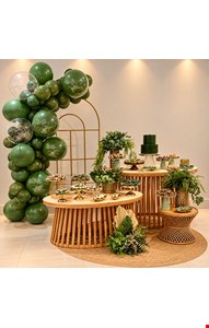 Decoração Adulto - Verde e Dourado I Decoração Adulto - Verde e Dourado I