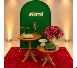 Decoração Adulto - Formatura Direito IV