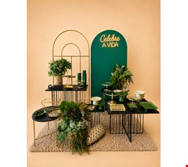 Decoração Adulto - Verde e Dourado II Decoração Adulto - Verde e Dourado II