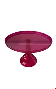 Suporte Acrílico Rosa Pink 26cmD 17cmA G Suporte Acrílico Rosa Pink 26cmD 17cmA G