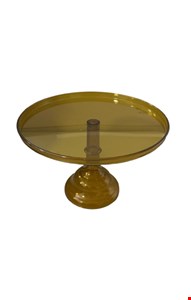 Suporte Acrílico Amarelo Caramelo 26cmD 17cmA G
