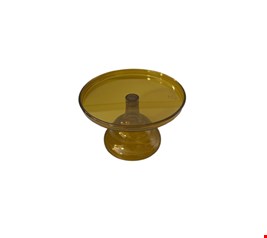 Suporte Acrílico Amarelo Caramelo 18cmD 12cmA P