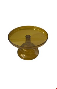 Suporte Acrílico Amarelo Caramelo 18cmD 12cmA P