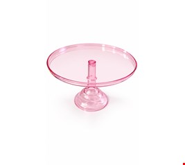 Suporte Acrílico Rosa 26cmD 17cmA G Suporte Acrílico Rosa 26cmD 17cmA G