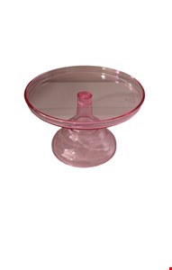 Suporte Acrílico Rosa 18cmD 12cmA P Suporte Acrílico Rosa 18cmD 12cmA P