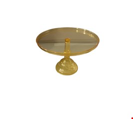 Suporte Acrílico Amarelo 26cmD 17cmA G Suporte Acrílico Amarelo 26cmD 17cmA G