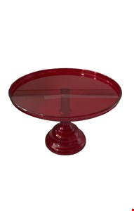 Suporte Acrílico Vermelho 26cmD 17cmA G