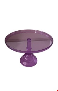 Suporte Acrílico Lilás 26cmD 17cmA G Suporte Acrílico Lilás 26cmD 17cmA G