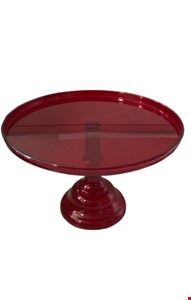 Suporte Acrílico Vermelho 26cmD 17cmA G 